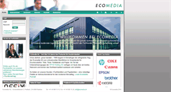 Desktop Screenshot of ecomedia.ch
